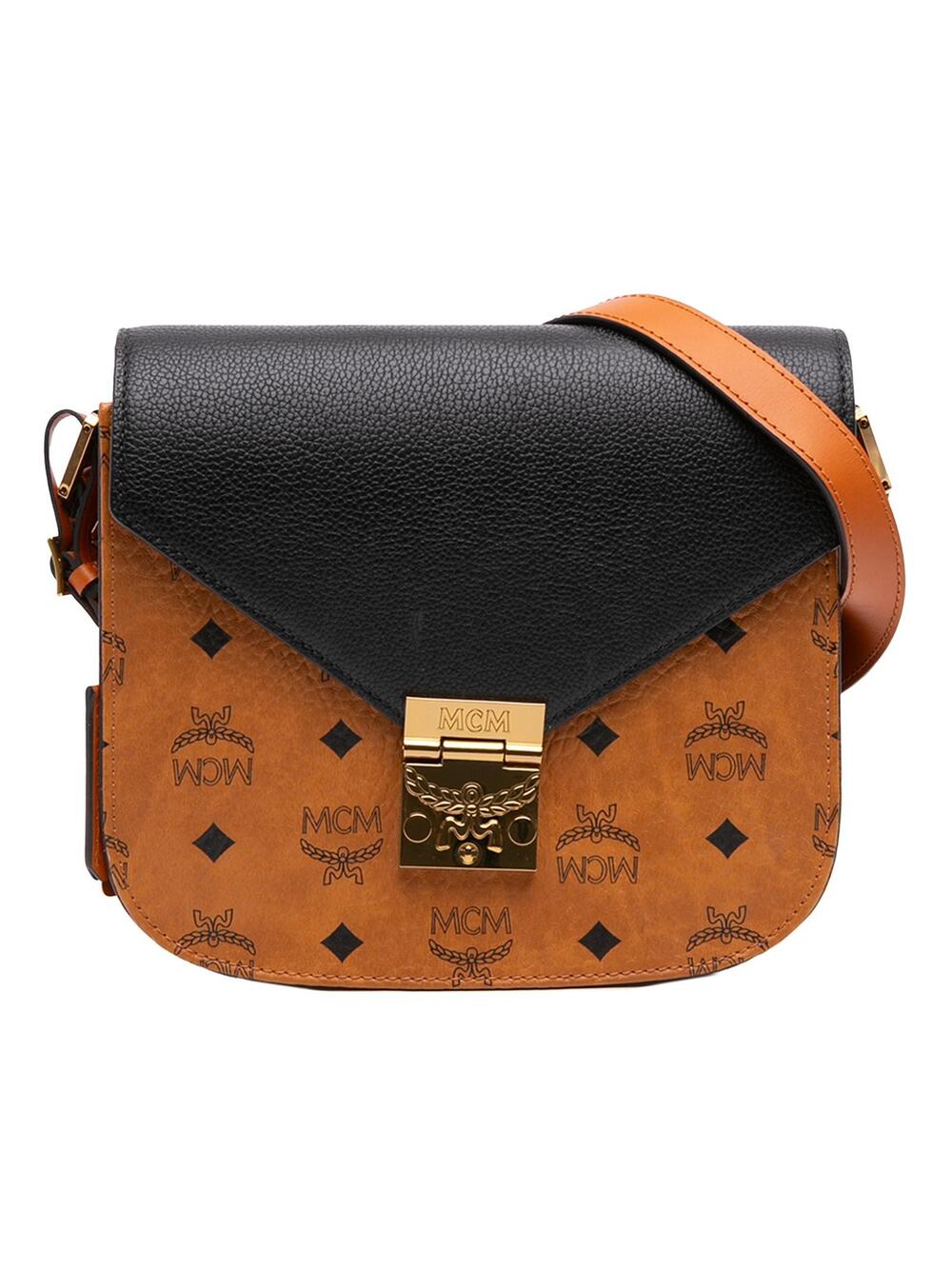Mcm Small Visetos Coated Canvas And #330219M47B